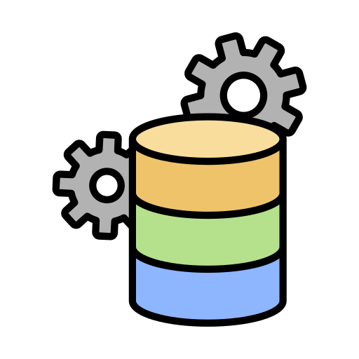 An icon of a database, depicted as a stack of three colored cylinders—orange, green, and blue—with two gray gears on either side. alt tedt Analysis An icon of a database, depicted as a stack of three colored cylinders—orange, green, and blue—with two gray gears on either side.