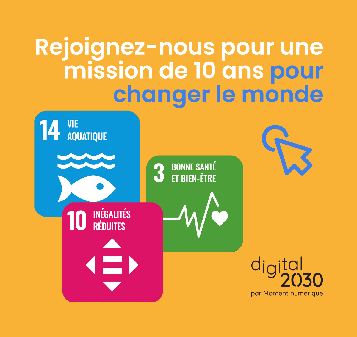 Rejoignez-nous pour une mission de 10 ans pour changer le monde